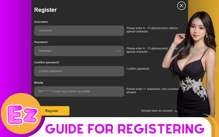 EZJILI Register: Details of New Member Registration Steps