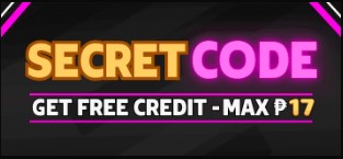 Secret Code: Get Free Credit - Max 17 PHP